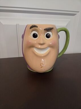 Novelty Toy Story Buzz Lightyear Face Ceramic Mug